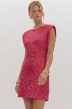 Ellie Sequin Mini Dress