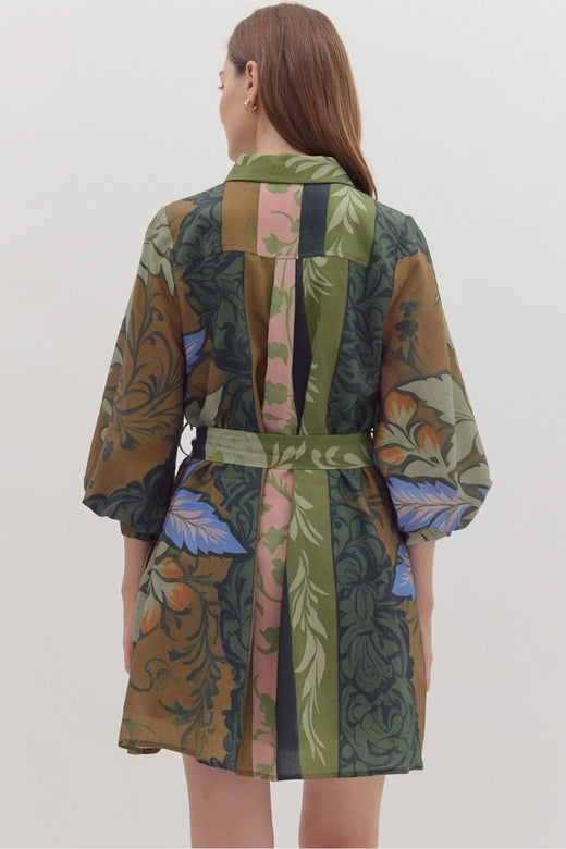 Olive Branch Dress