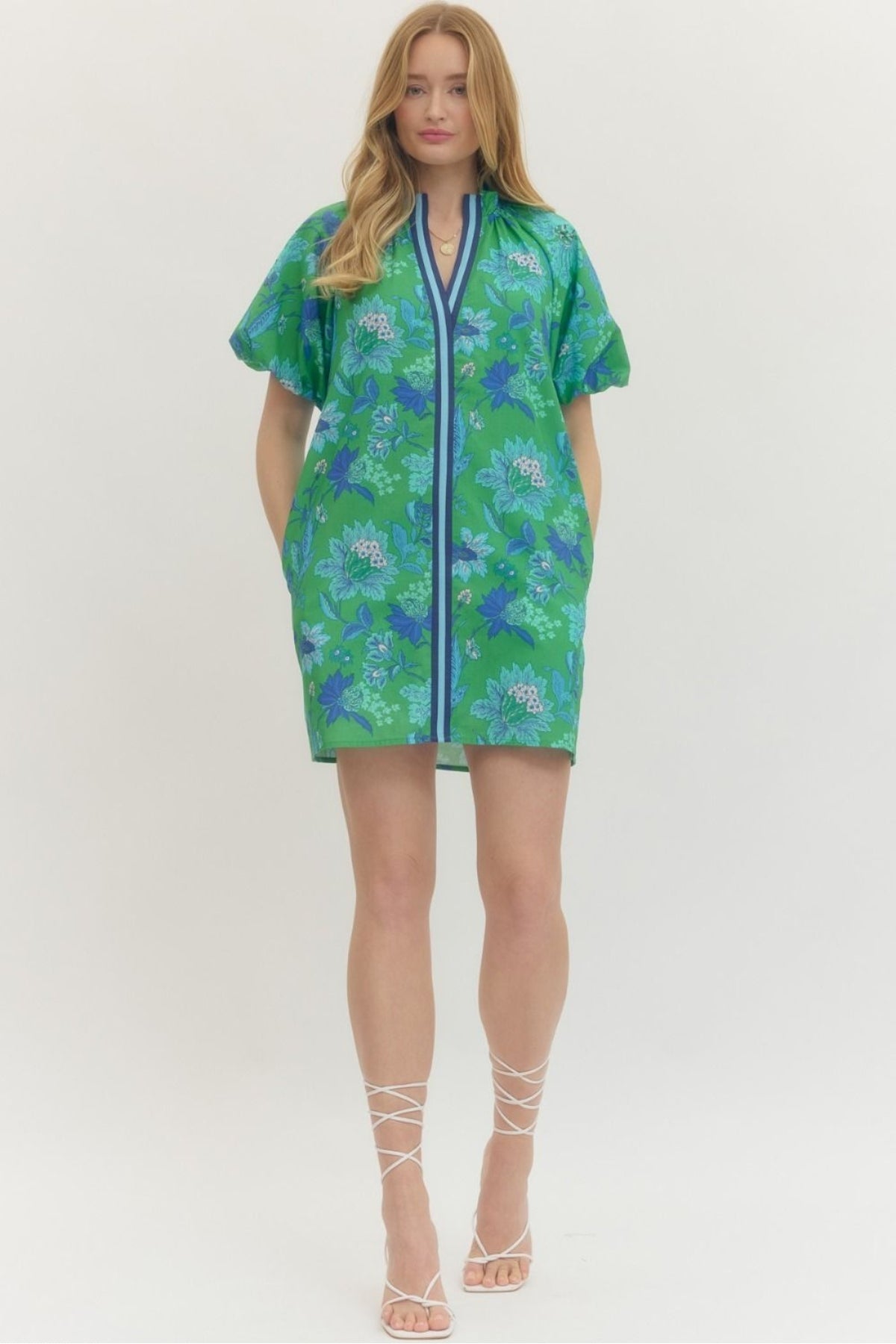 Botanical Mini Dress
