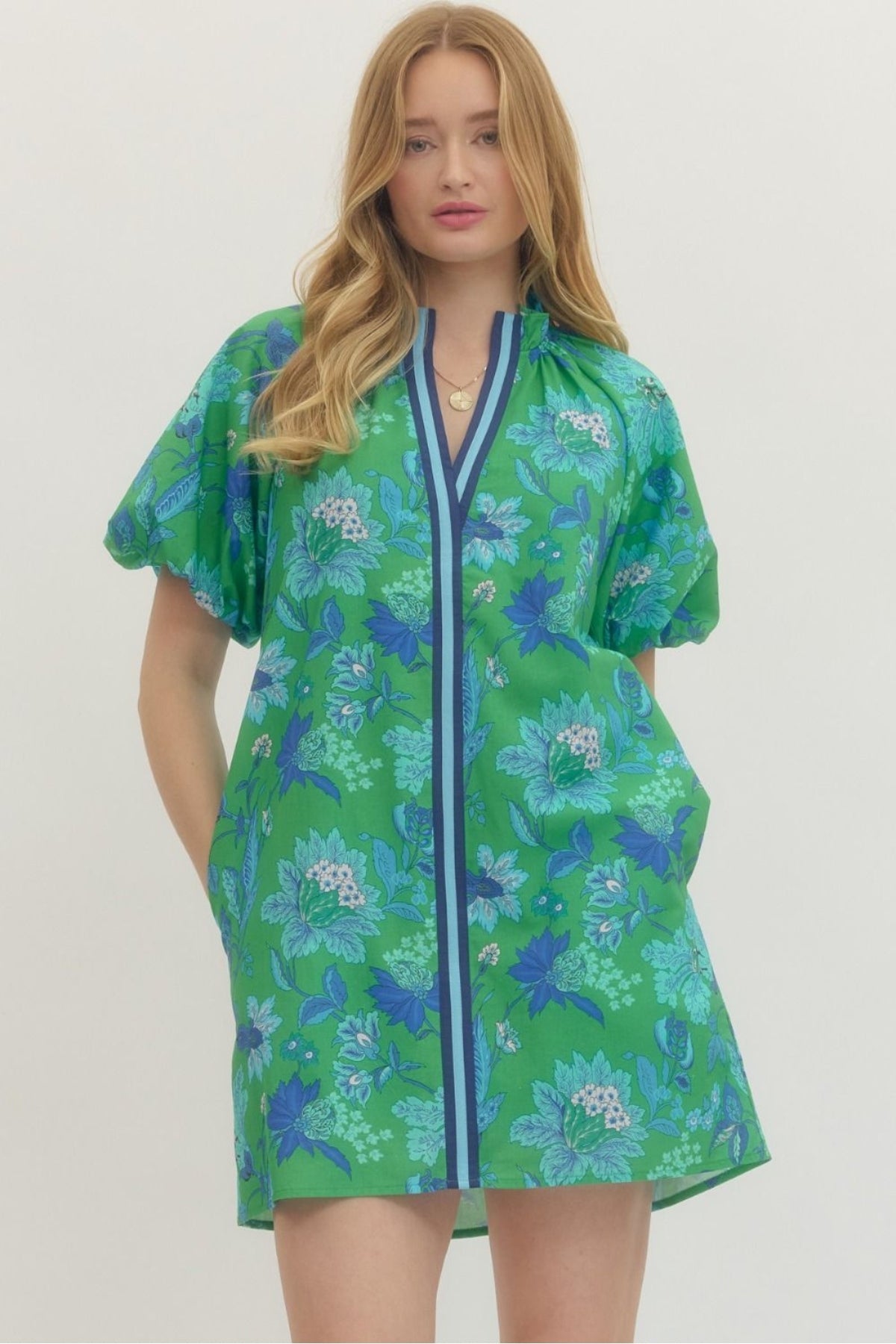 Botanical Mini Dress