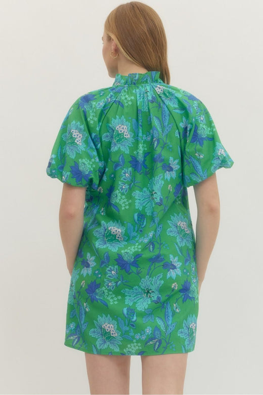 Botanical Mini Dress
