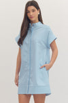 Blue Sky Mini Dress