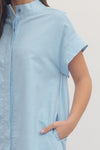 Blue Sky Mini Dress