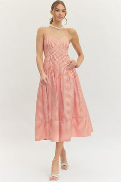 Olivia Striped Dress