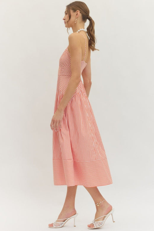 Olivia Striped Dress