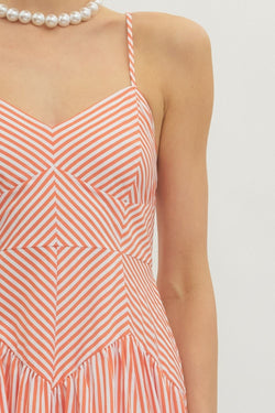 Olivia Striped Dress