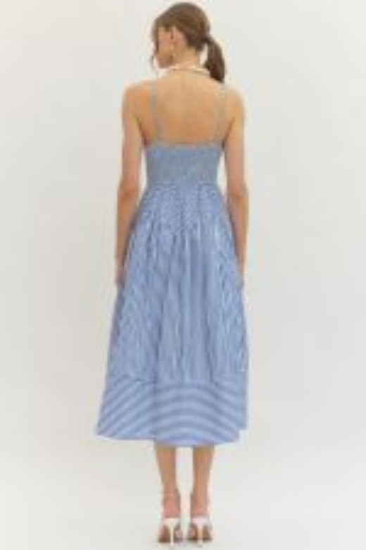 Olivia Striped Dress
