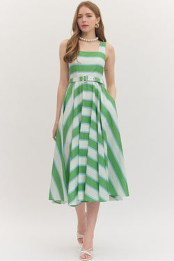 Charlotte Striped Dress