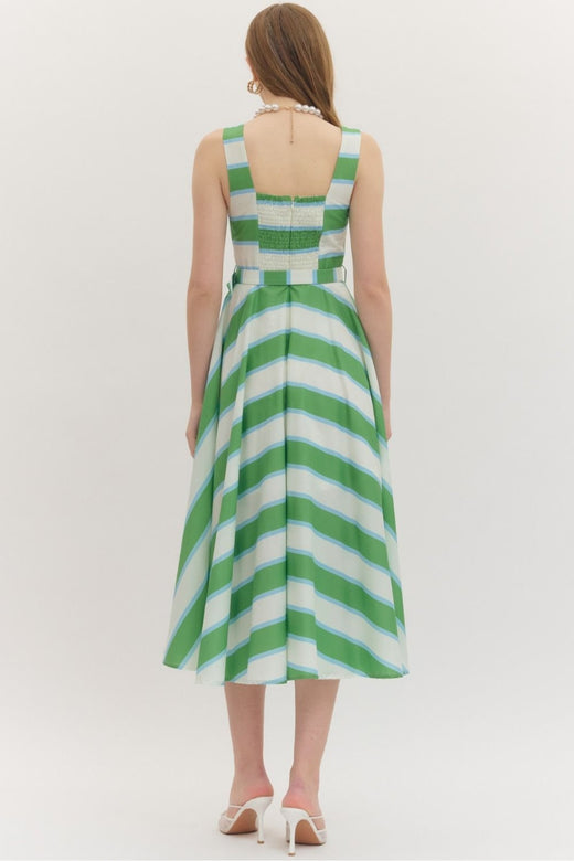 Charlotte Striped Dress