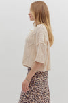 Cropped Crew Sweater