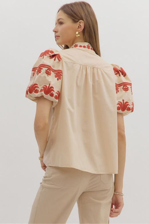 Morgan Puff Sleeve Shirt