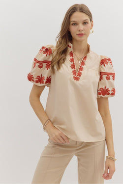 Morgan Puff Sleeve Shirt