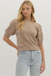 Embroidered Crew Sweater