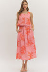 Botanical Midi Skirt