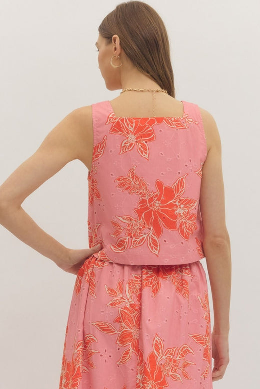 Botanical Eyelet Shirt