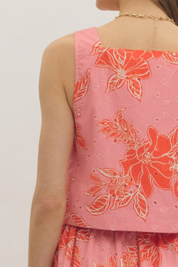 Botanical Eyelet Shirt