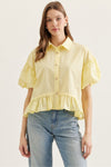 Ruffle Hem Top