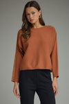 Studded Sleeve Knit Top