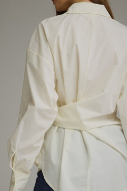 Relaxed Tie Button Up