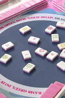Magnolia Mahjong Neoprene Charleston Learning Mat
