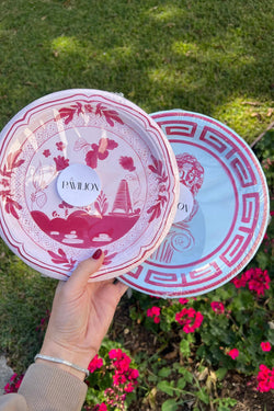Beachside Pavilion Salad and Dessert Plates 8 per pack