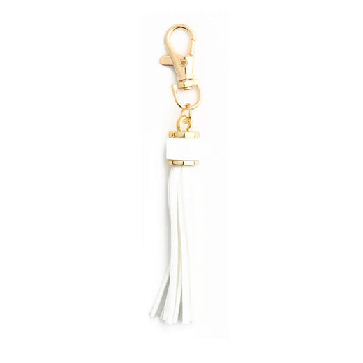 Leather Fringe Keychain