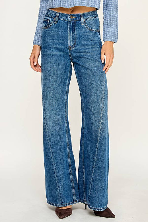 High Waist Wide Leg Jeans