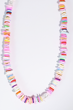Pastel Party Gemstone Necklace