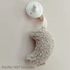 Plush Moon Pacifier Holder