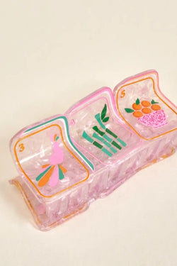 Mahjong Tiles Claw Clip