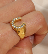 Lucky Horseshoe Signet RIng