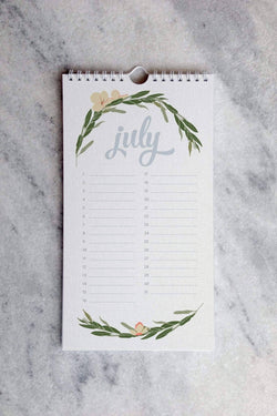 Celebration Wall Calendar