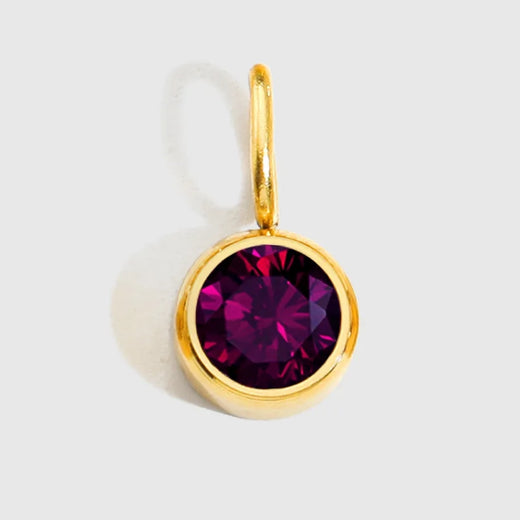 Birthstone Gem Charm