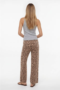 Leopard Sweater Pants