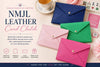 NMJL Leather Card Clutch