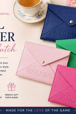 NMJL Leather Card Clutch