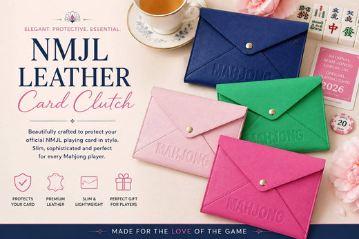 NMJL Leather Card Clutch