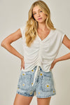 Front Ruche Modal Top