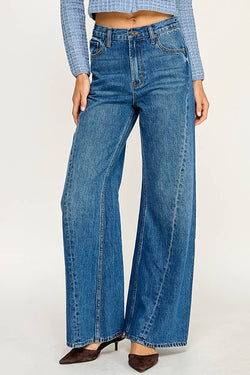 High Waist Wide Leg Jeans