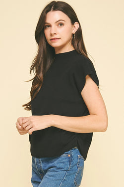 Sweater Vest with Shirring Detail