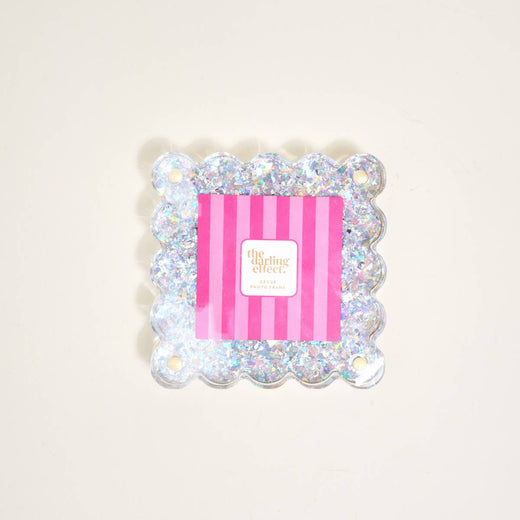 Little Moments Acrylic Glitter  Picture Frame