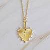 Initial Heart Charm