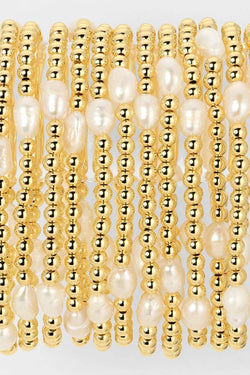 4mm Stretch Medium Pearl Bracelet