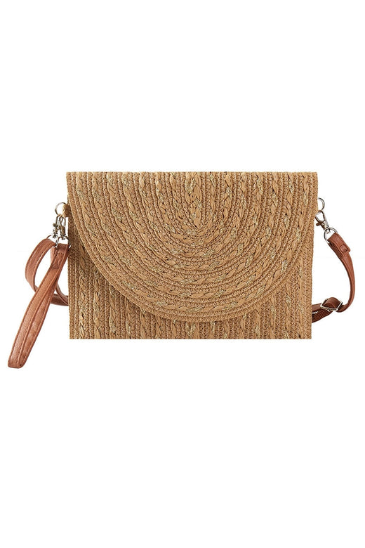 Straw Clutch/Crossbody Bag
