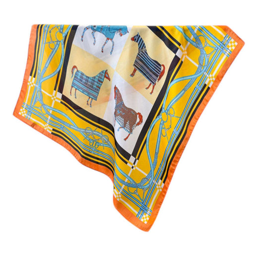 Horses in Blankets Scarf