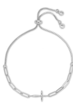 Delicate Cross Pulley Bracelet