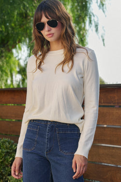 Crewneck Knit Pullover