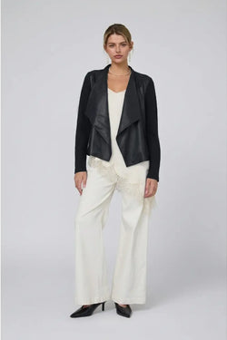 Faux Leather Jacket