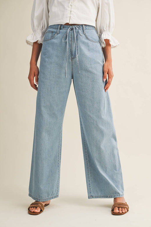 Relaxed Denim Pants