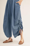 Washed Denim Jumpsuit